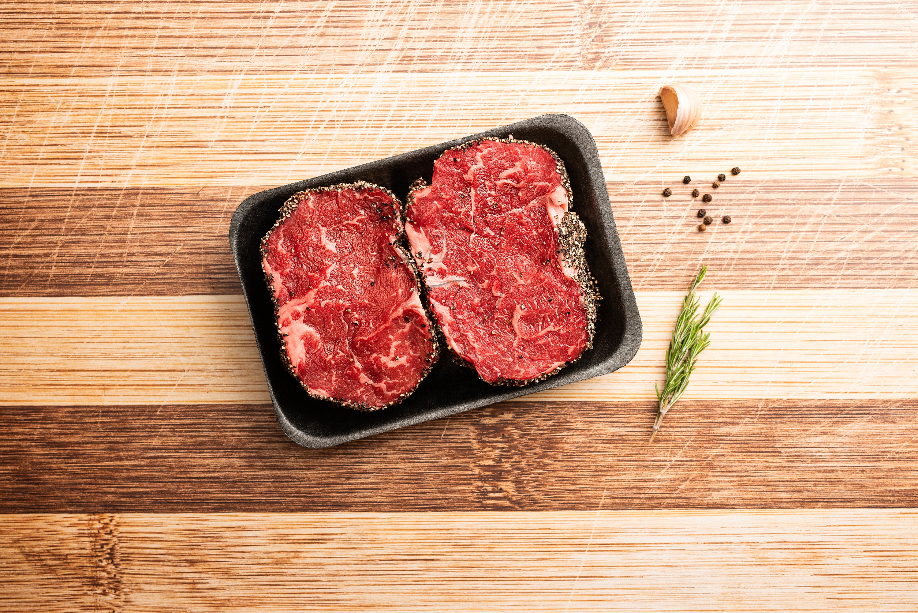 Pepper Crusted Fillet Mignon - Kehilla Butcher