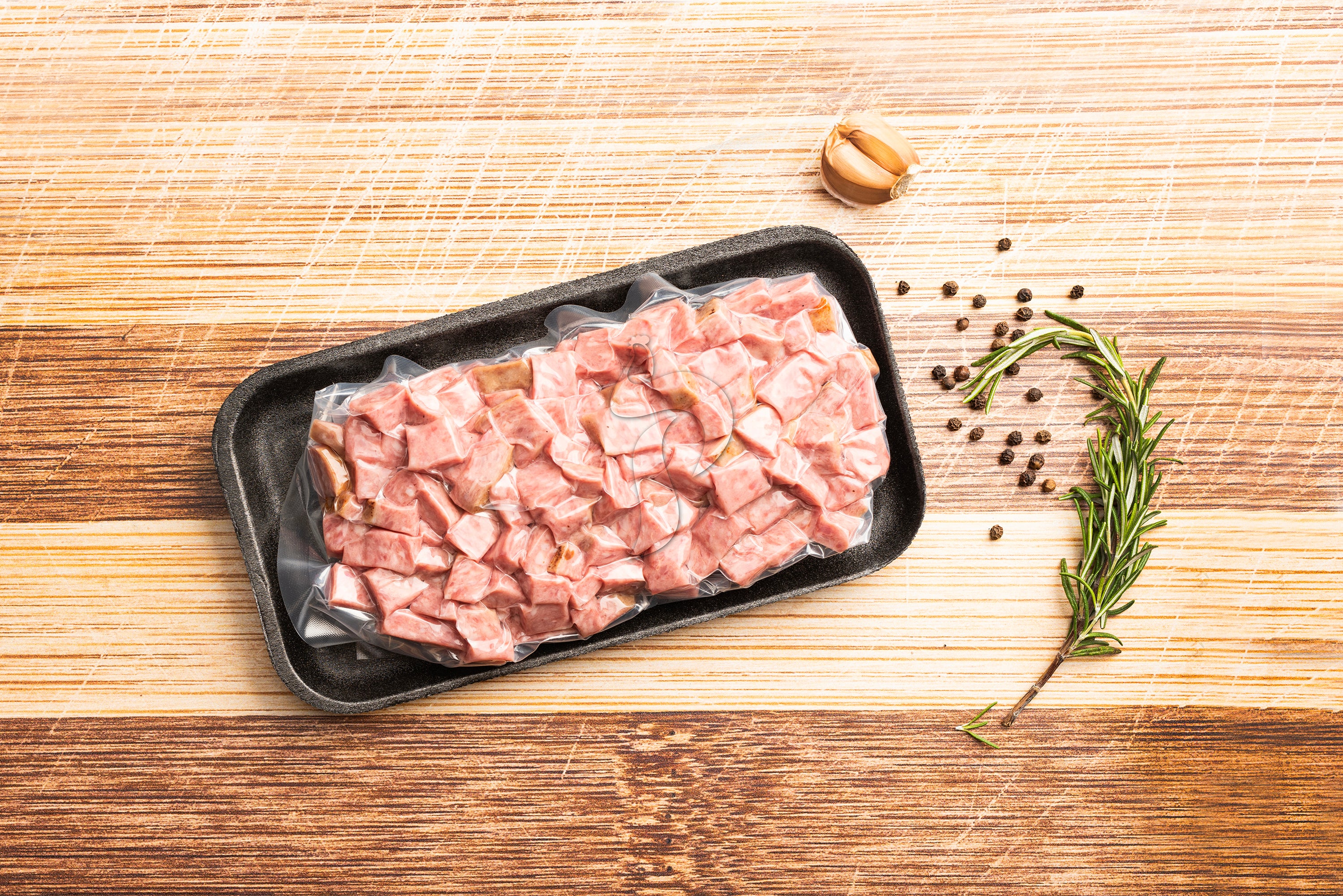 Cubed Beef Salami - Kehilla Butcher