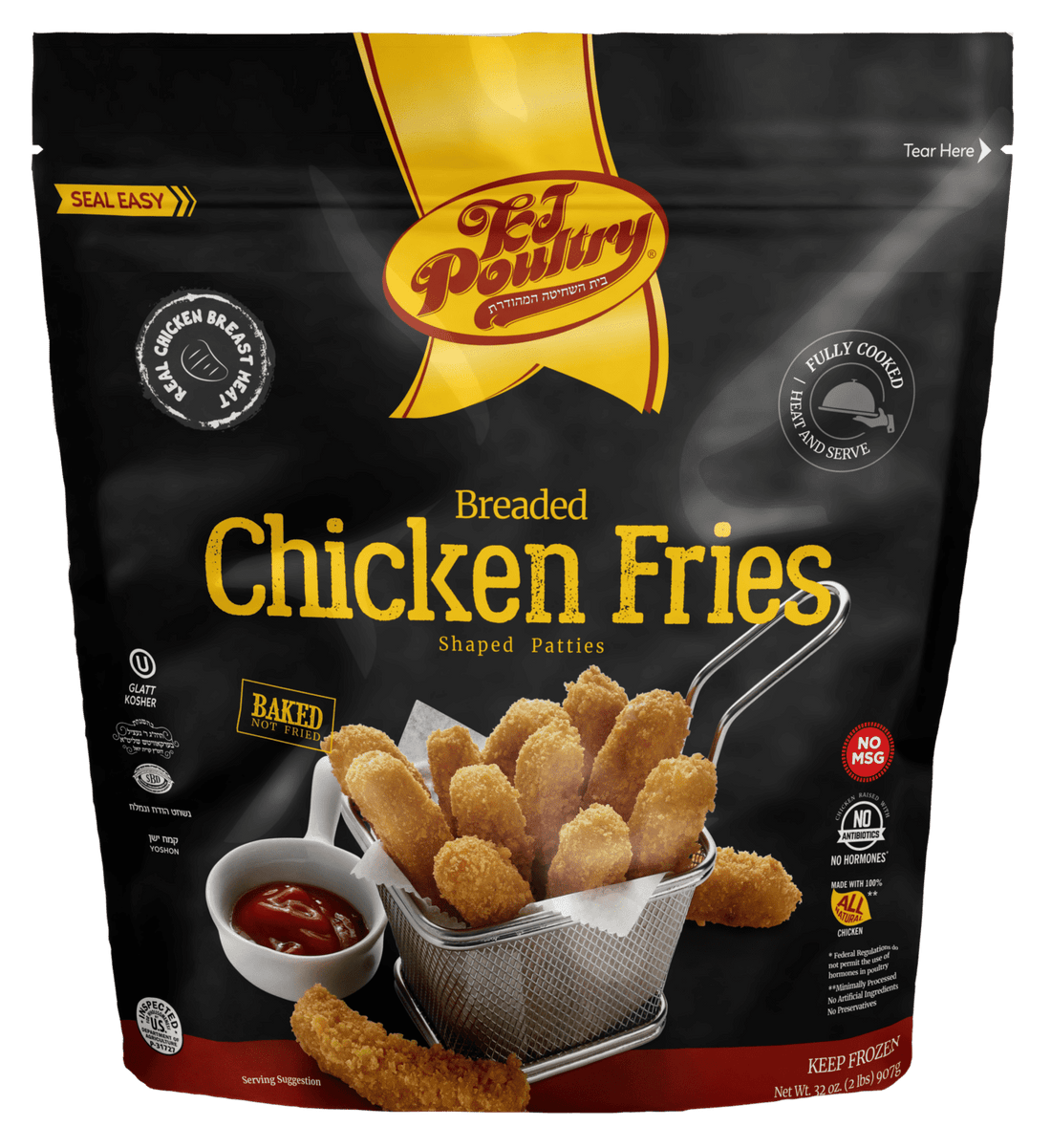 Chicken Fries (Fingers) Breaded 2LB – Kehilla Butcher